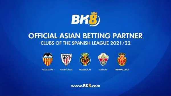BK8 ผู้สนับสนุนฟุตบอลยุโรประดับโลก